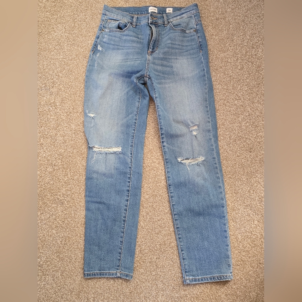 Sneak Peek Light Blue Skinny Jeans